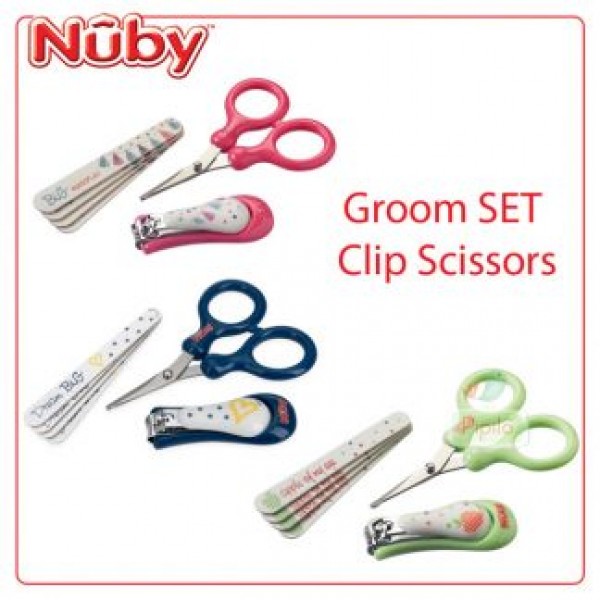 NUBY GROOMING SET CLIP