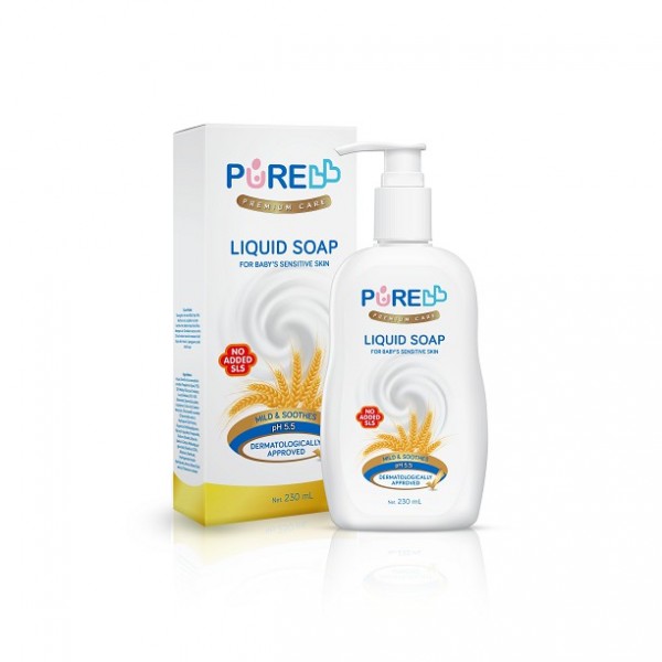 PUREBABY LIQUID SOAP 230ML