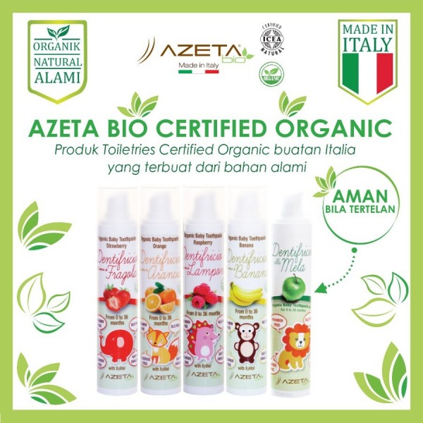 Azeta Bio Certified Organic Toothpaste