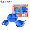 SUGAR BABY SILICONE FEEDING SET