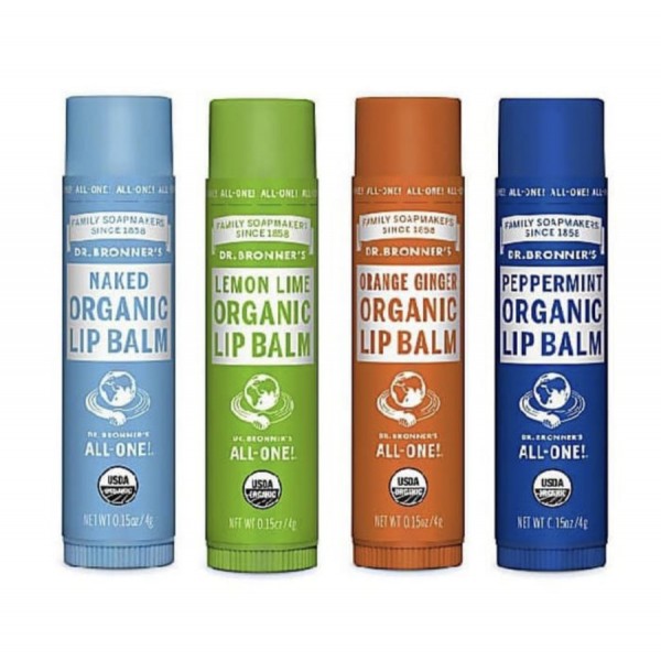 DR BRONNER'S LIPBALM ORGANIC 4gr