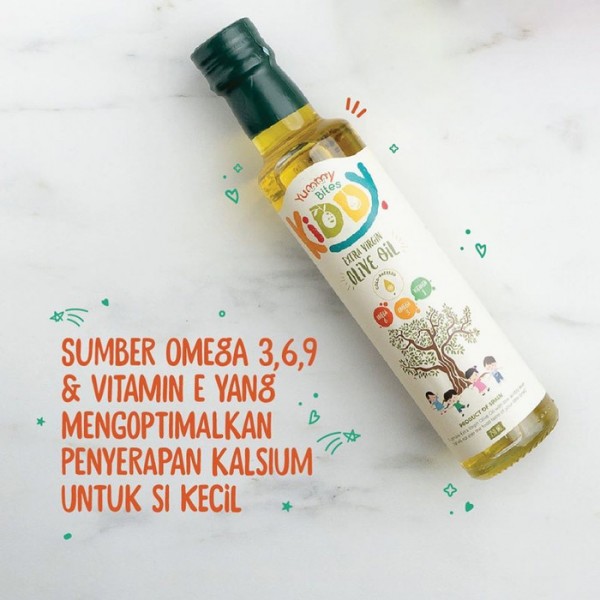 Yummy Bites Kiddy Extra Virgin Olive Oil 250ml 