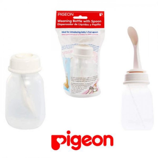 Pigeon Weaning Bottle With Spoon 120ml