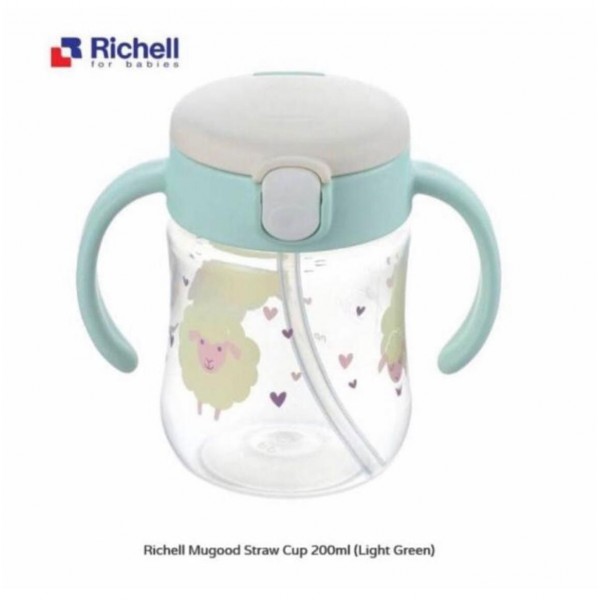 Richell Mugood Straw Cup L 200ml